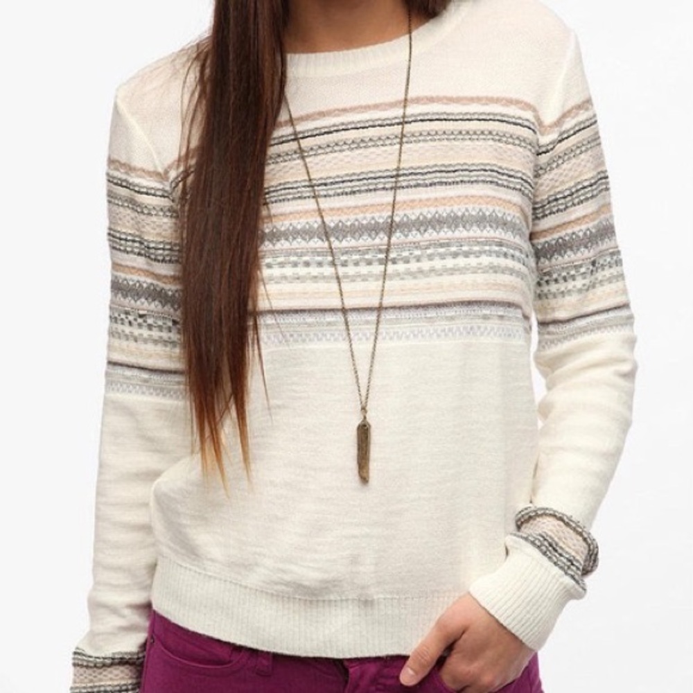 Anthropologie Classic crew neck sweater
